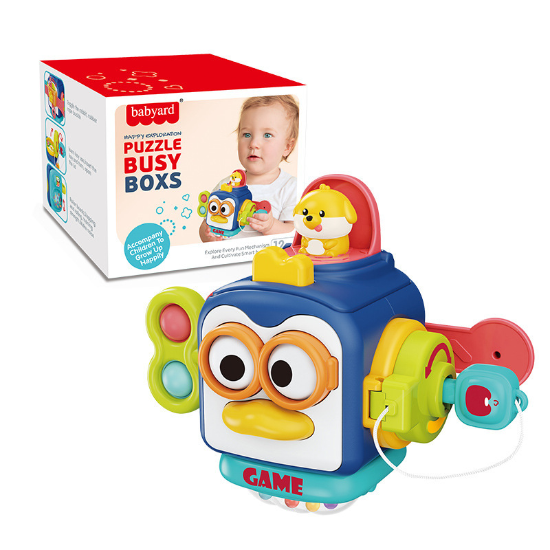 10-in-1 Montessori Busy Cube image 2