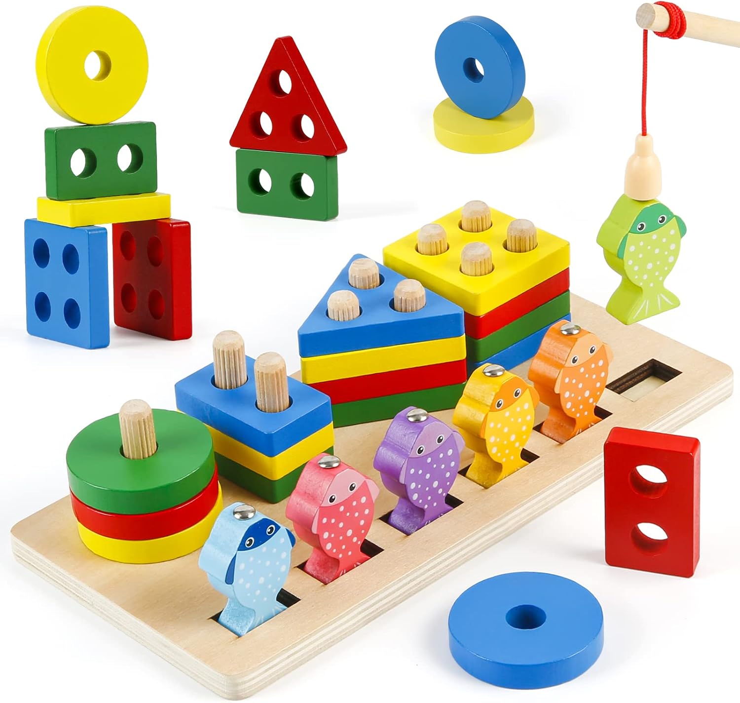 Magnetic Fishing and Shape Puzzle image 2