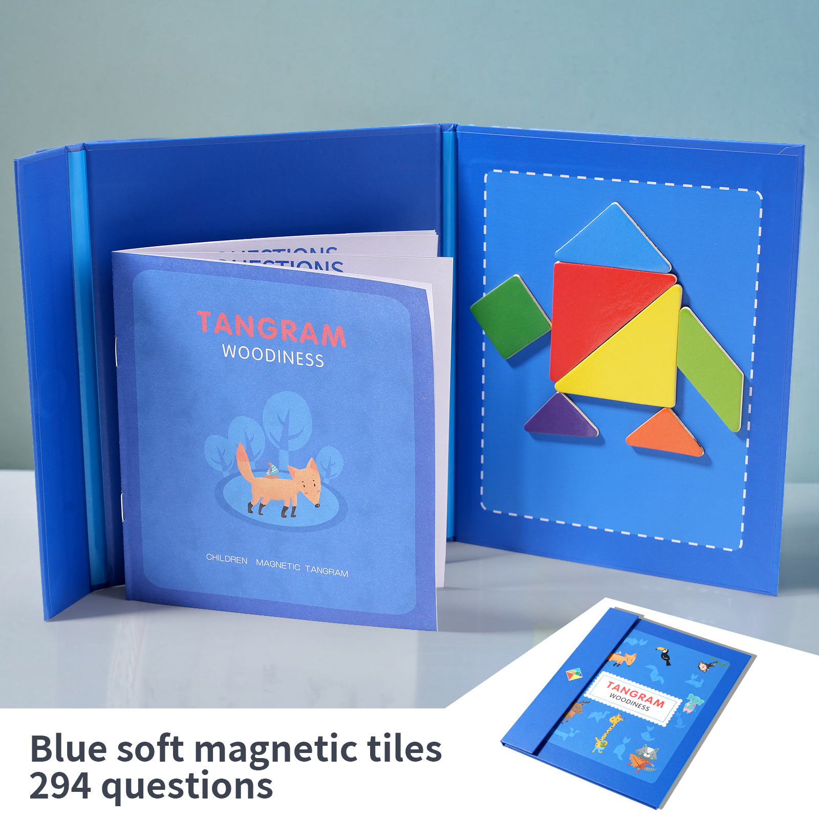 Magnetic Tangram Puzzle Book image 2