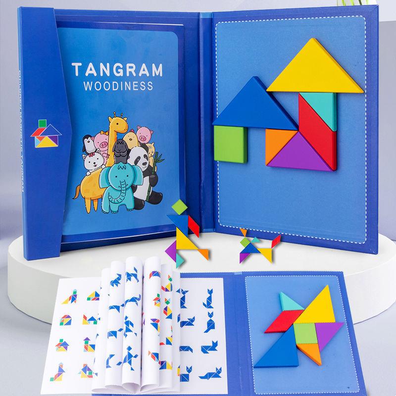 Magnetic Tangram Puzzle Book image 3